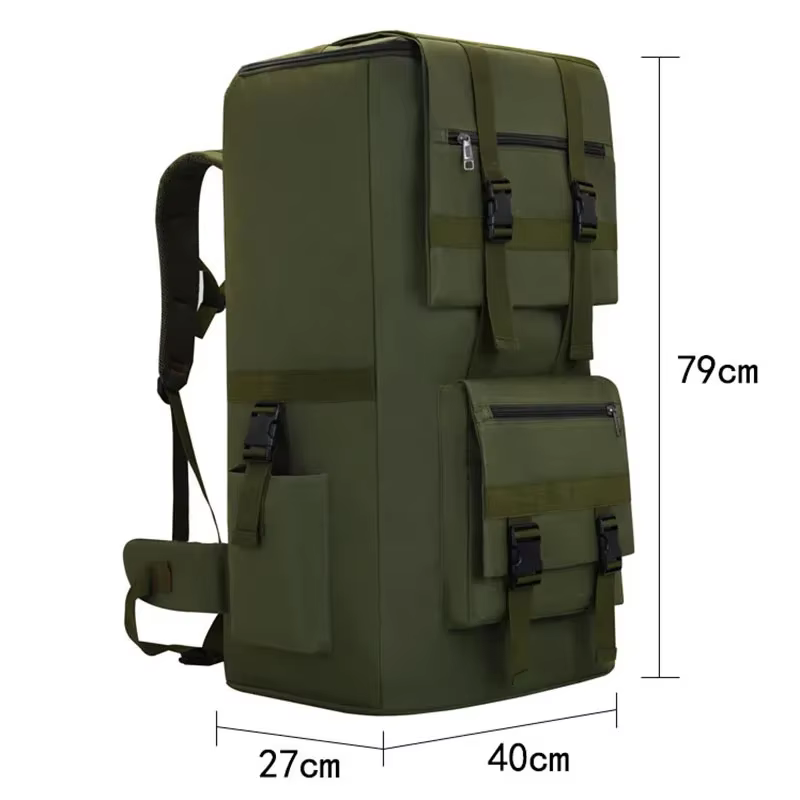 120L Super capacité sac à dos de voyage en plein air sac à dos tactique pour hommes sac à bagages sport alpinisme sacs de randonnée