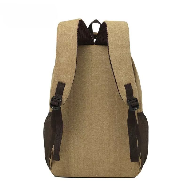 Sac à dos pour hommes à la mode sac à dos en toile décontracté haut de gamme pour femmes sac à dos pour ordinateur portable de grande capacité cartable Simple et Durable