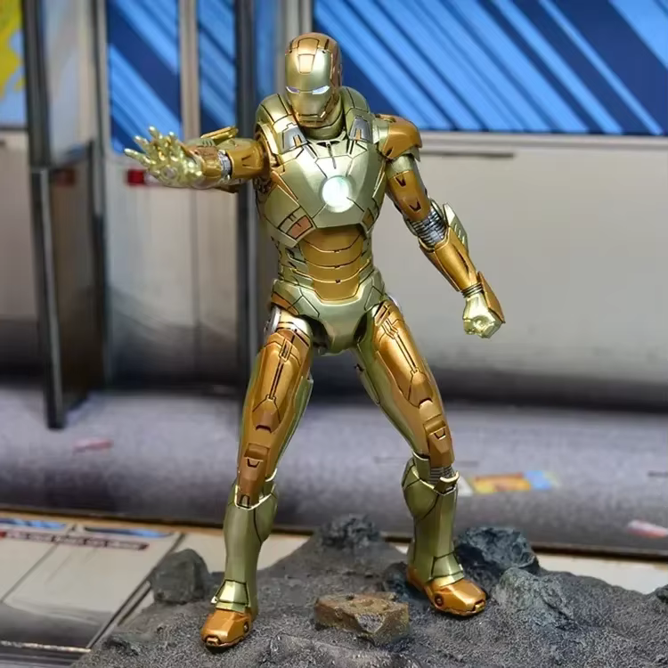 Original bande dessinée Iron Man Igor 1/12 Mk38 alliage métallique Mk40 Mk21 Mk25 Mk26 Mk33 Mk42 Mk43led Marvel légendes figurine jouets