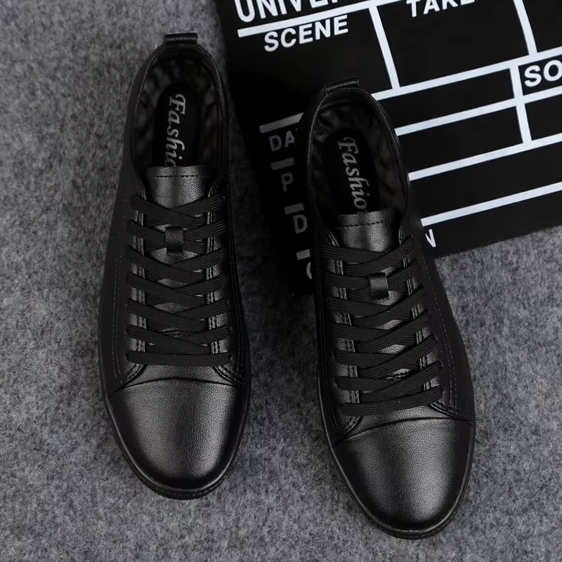 Chaussures d'été en cuir pour hommes, Style britannique, décontractées, classiques, ajourées, plates, assorties avec tout, chaussures de marche antidérapantes