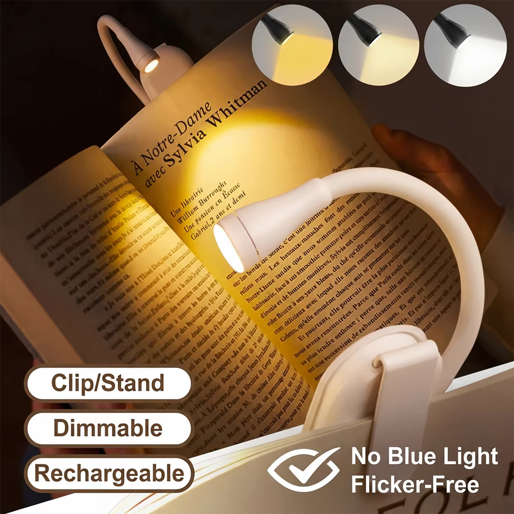 Lampe de lecture LED rechargeable par USB