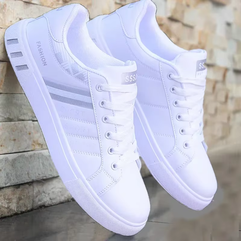 Chaussures plates pour hommes, baskets de sport d'extérieur printemps-automne, chaussures vulcanisées tendance pour hommes