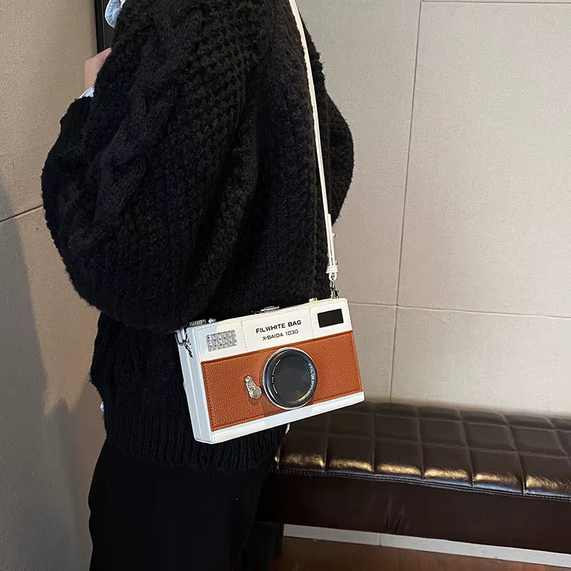 Sac à bandoulière Style appareil photo pour femmes