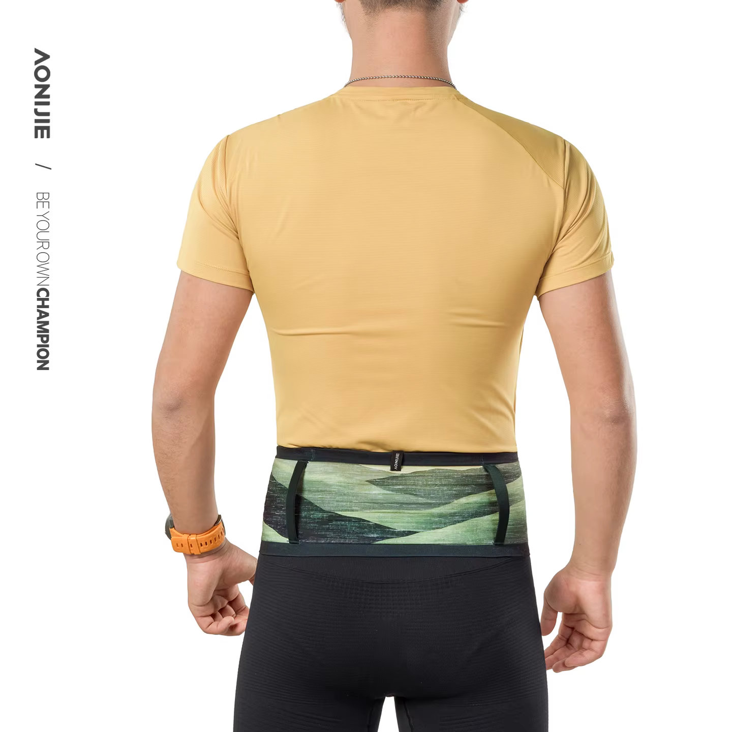 Aonijie Sacs de taille d'extérieur ultralégers, sac banane portable pour la course à pied, le camping, la randonnée, le marathon