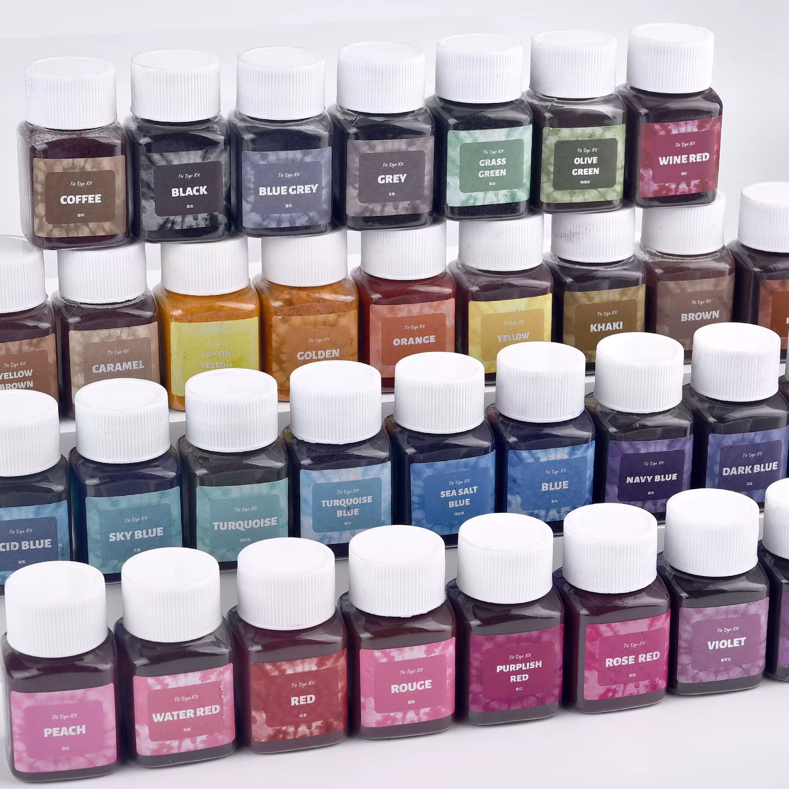 30/50ml Textile tissu colorant poudre teinture pour vêtements rénovation coloration