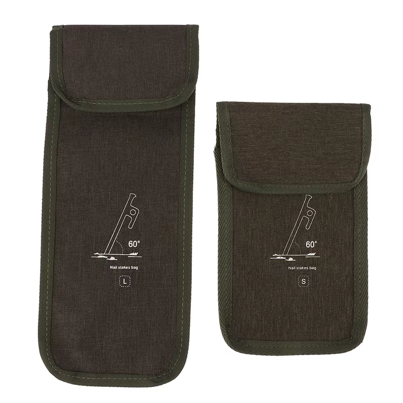 Sac à ongles en plein air, Kit de Camping, sac de rangement multifonctionnel pour ongles, tissu Oxford, grand sac de rangement d'accessoires