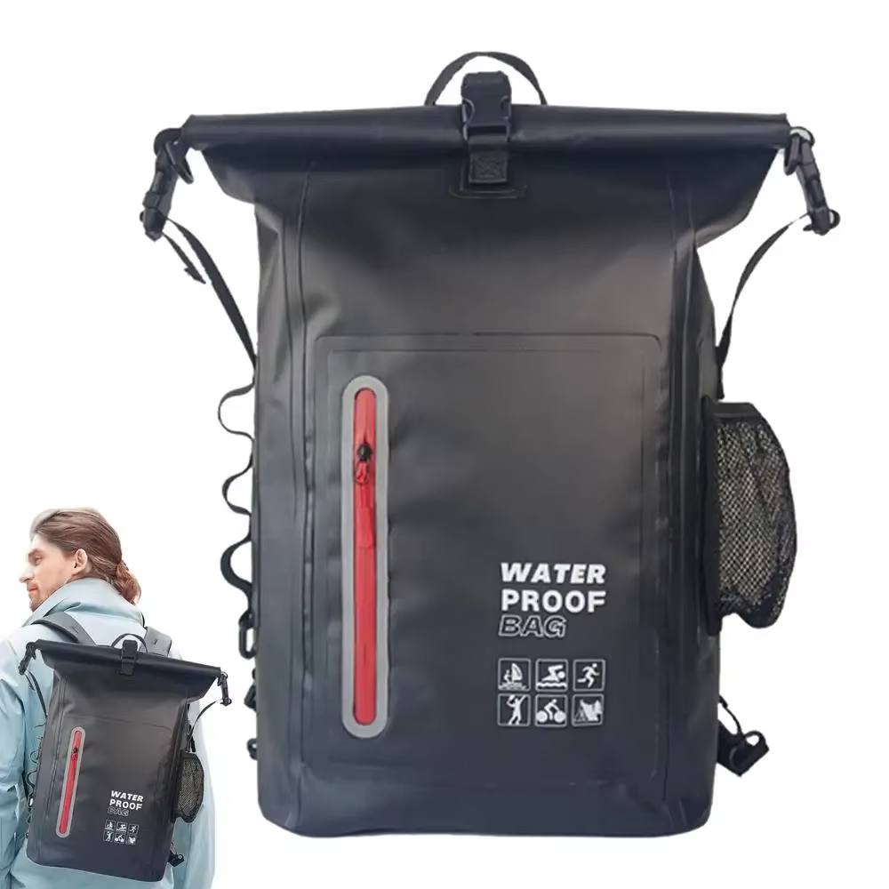Sac à dos étanche d'extérieur 25L, sac sec de grande capacité, sacs de randonnée, sac de Camping de grande capacité, sac de voyage Edc pour hommes
