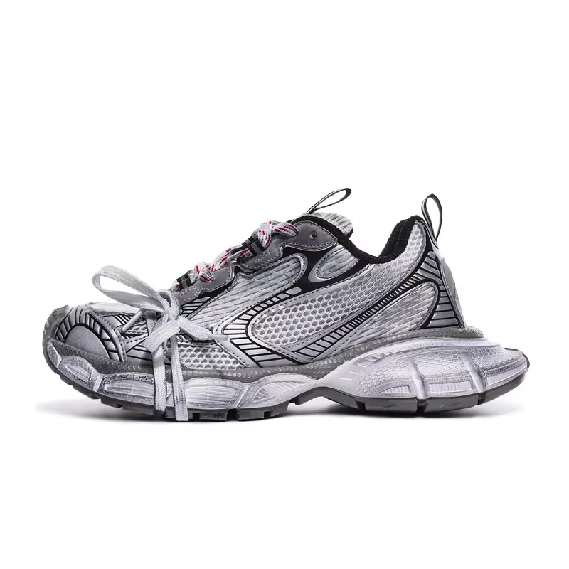 Véritable magasin qualité Paris dix génération 3XL papa chaussures hommes rétro maille chaussures décontractées femmes respirant caoutchouc bas