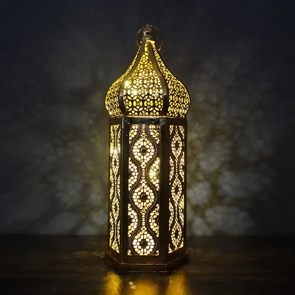 Lanternes à Vent Marocaines, Accessoires de Veilleuse, Décor pour délégations, Jardin, Fournitures de ix