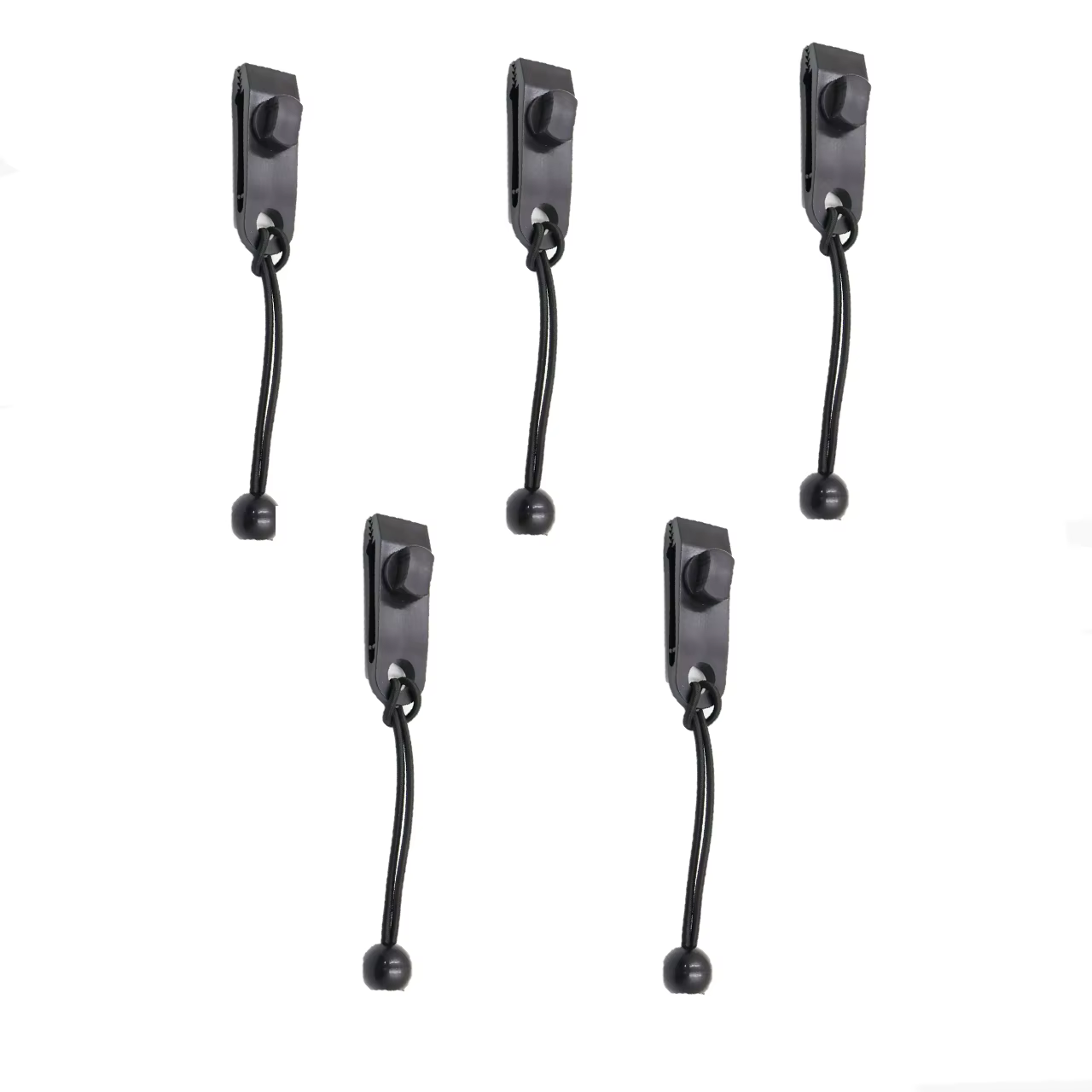 10 pièces/ensemble (5 clips de tente + 5 cordes de connexion)