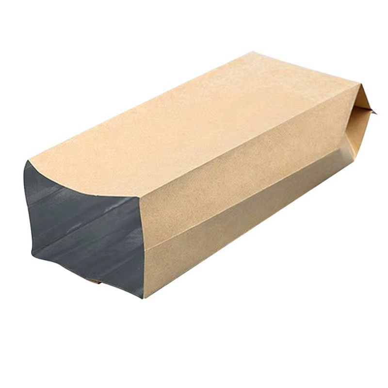 FLYY-100Pcs sac en papier Kraft pochette Vintage petit papier Kraft pour sacs cadeaux enveloppe étanche emballage cadeau bonbons parfum