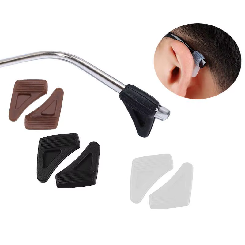 Accessoires Essentiels pour Lunettes ; 5 Paires de Supports Anti-Chute