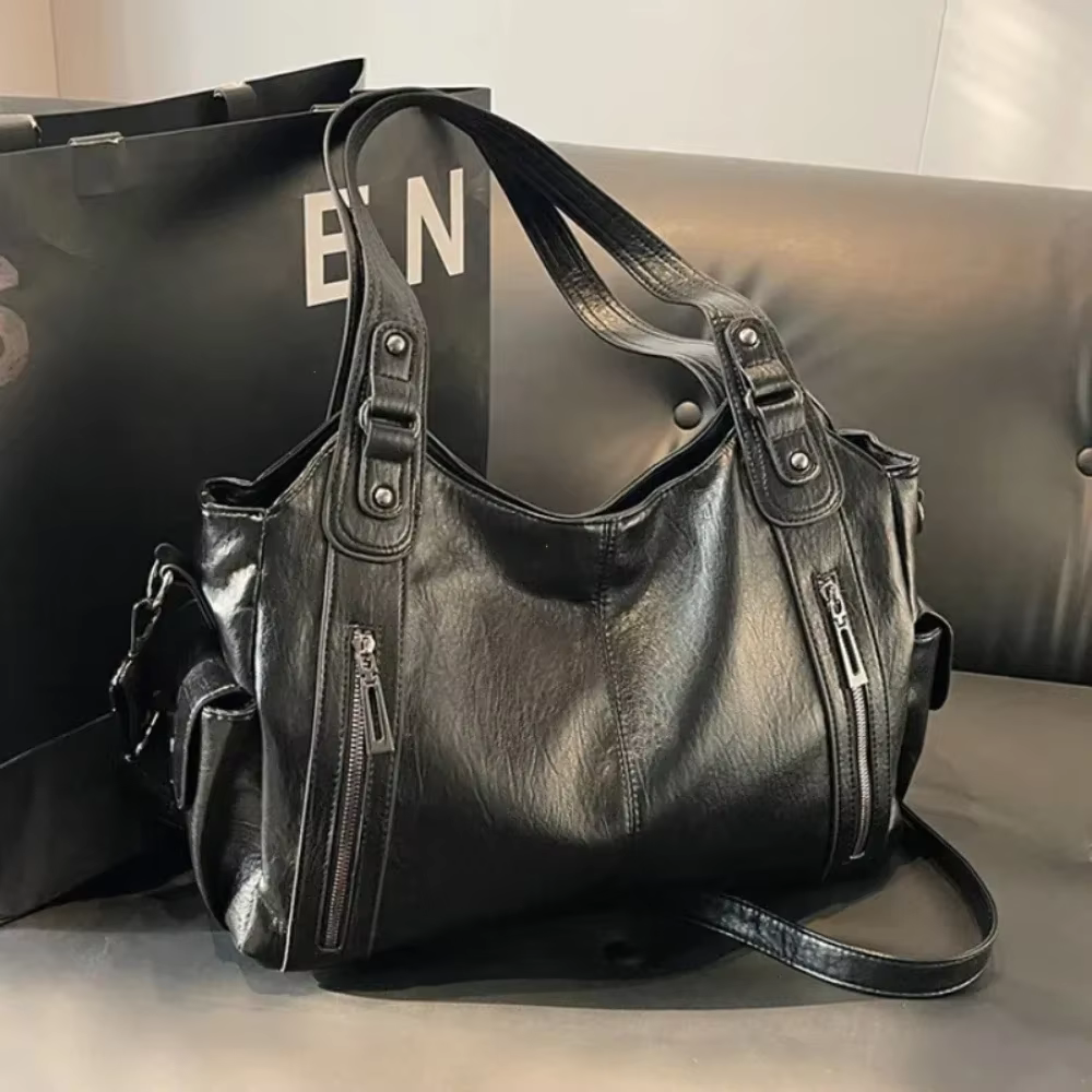 Sacs à bandoulière à compartiment intérieur souple pour femmes