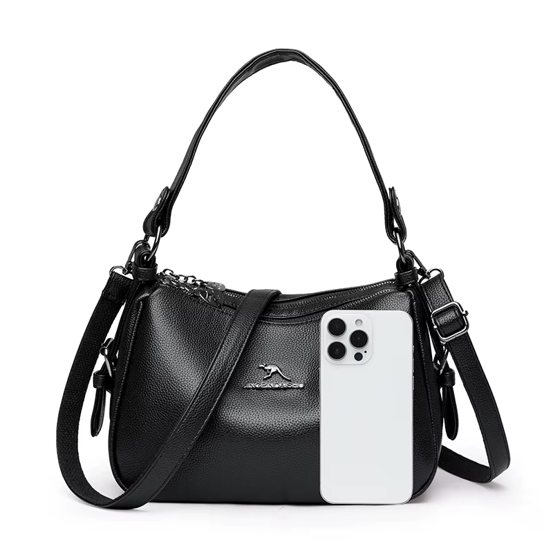 Sacs pour femmes Vintage véritable haute qualité PU sacs à main pour femmes sacs fourre-tout décontractés pour dames, sacs à main souples et de grande capacité portefeuille
