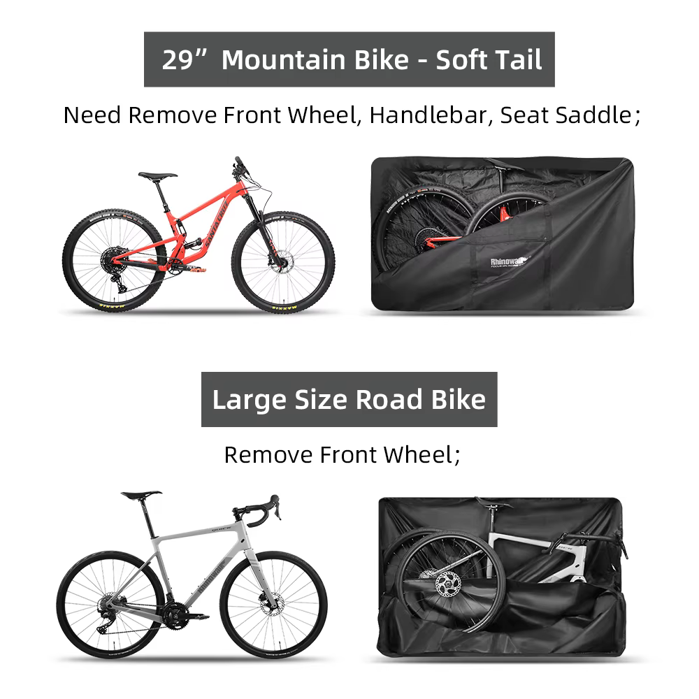 Bal inowalk-Sac de transport pour vélo de route et VTT