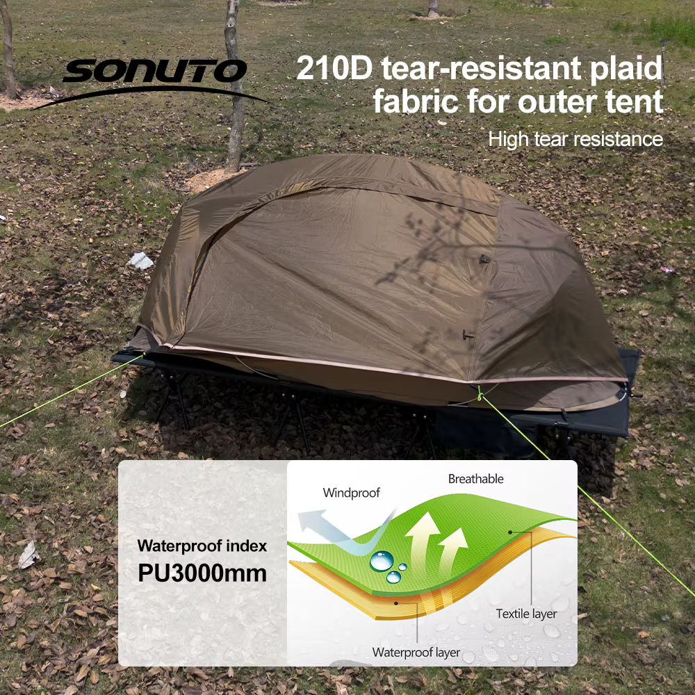 Tente de lit de camping Sonuto
