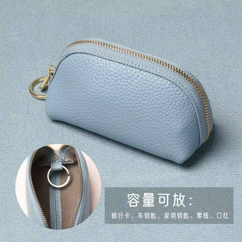 Sac à boulettes, sac à clés, portefeuille de grande capacité, sac en PU, sac à langer unisexe multifonctionnel