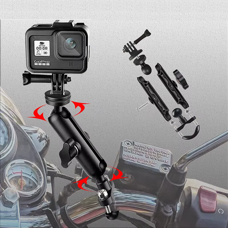 Support de caméra pour moto et vélo