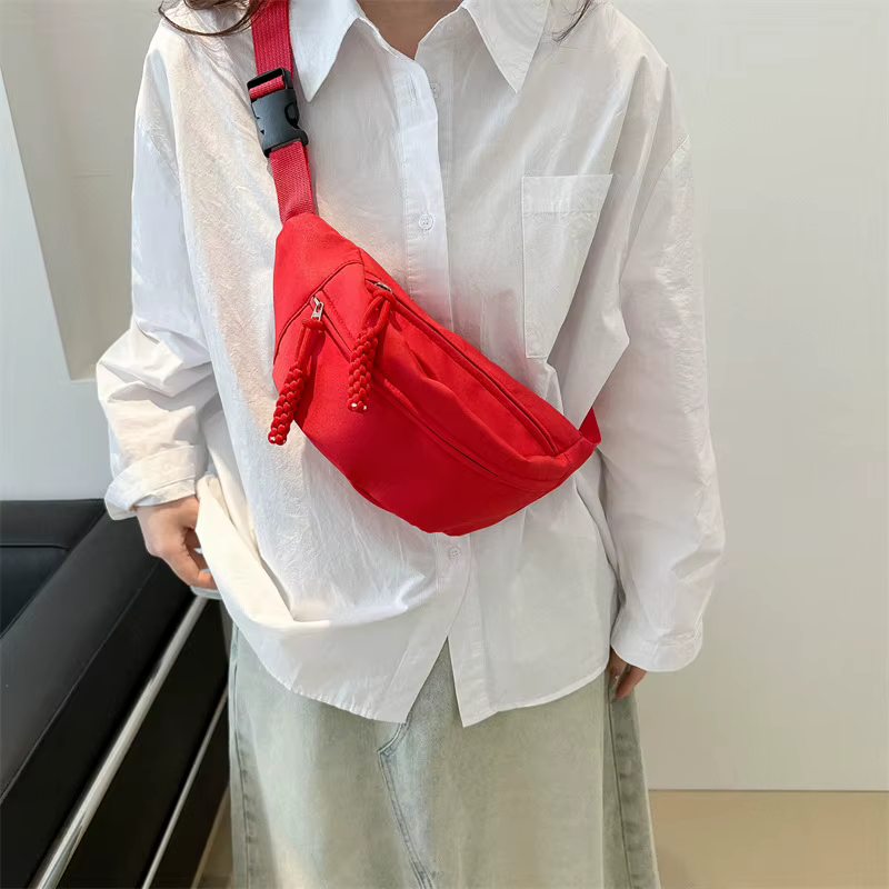 Sacs de taille demi-lune imperméables en tissu Oxford