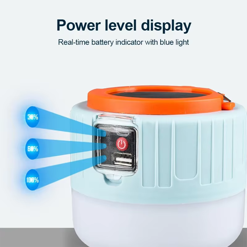 Lampe LED étanche et Rechargeable pour Camping