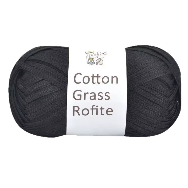 Fil de raphia tressé 50g 102M pour sacs DIY, fil de coton et paille, fil de raphia pour chapeaux de paille d'été faits main