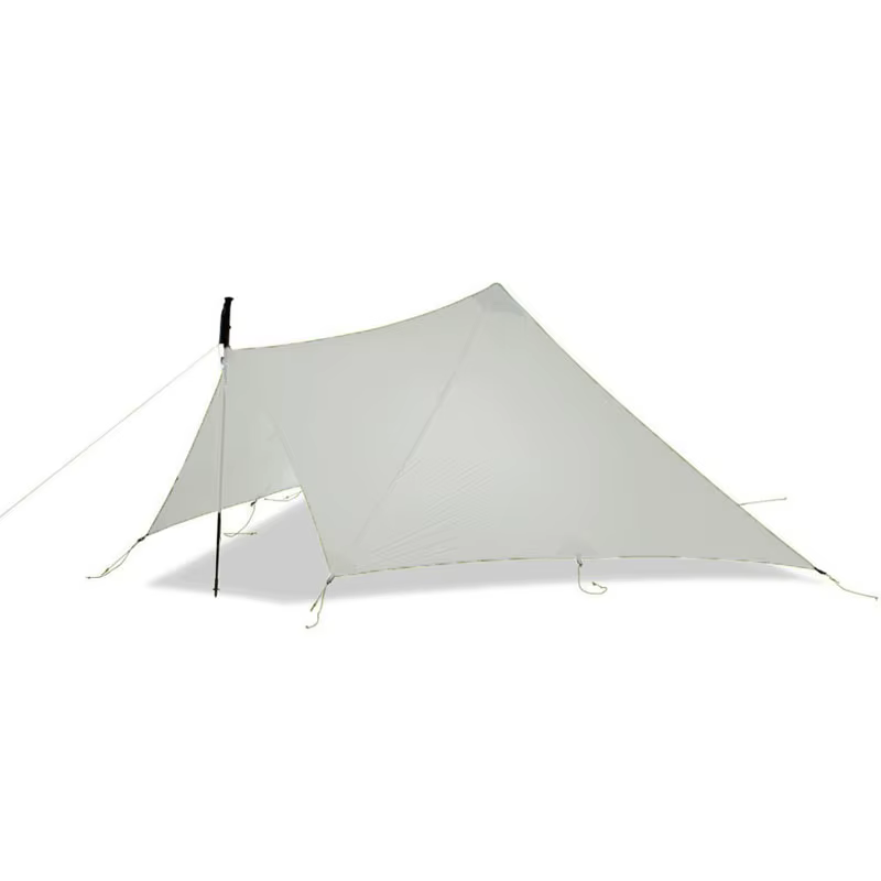 FLAME'S CREED TrailStar Minaret Ultra-léger Portable Spire 2 homme abri tente de Camping 20D revêtement en Silicone pour la randonnée