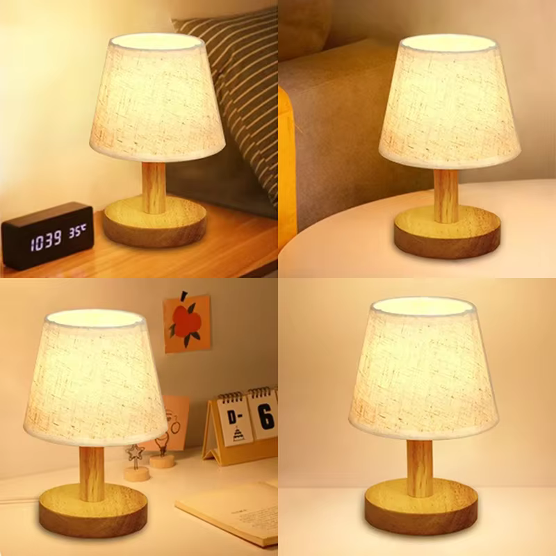 Lampe de Table plissée nordique bricolage pliable 5V USB 220V Art atmosphère chambre chevet veilleuse maison décorer lampes de bureau