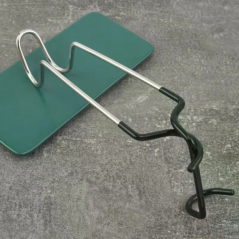 Cintre de lampe de tente Portable en acier inoxydable