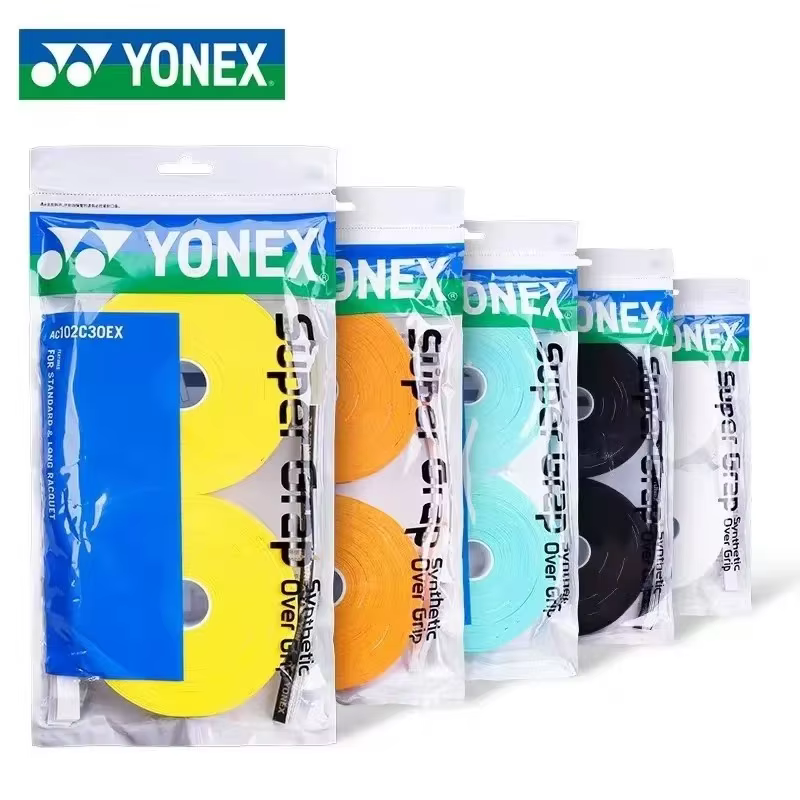 YONEX AC102C30EX Bandeau anti-transpiration pour raquette de badminton et de tennis YY pour 30/15 raquettes (1,1 m)