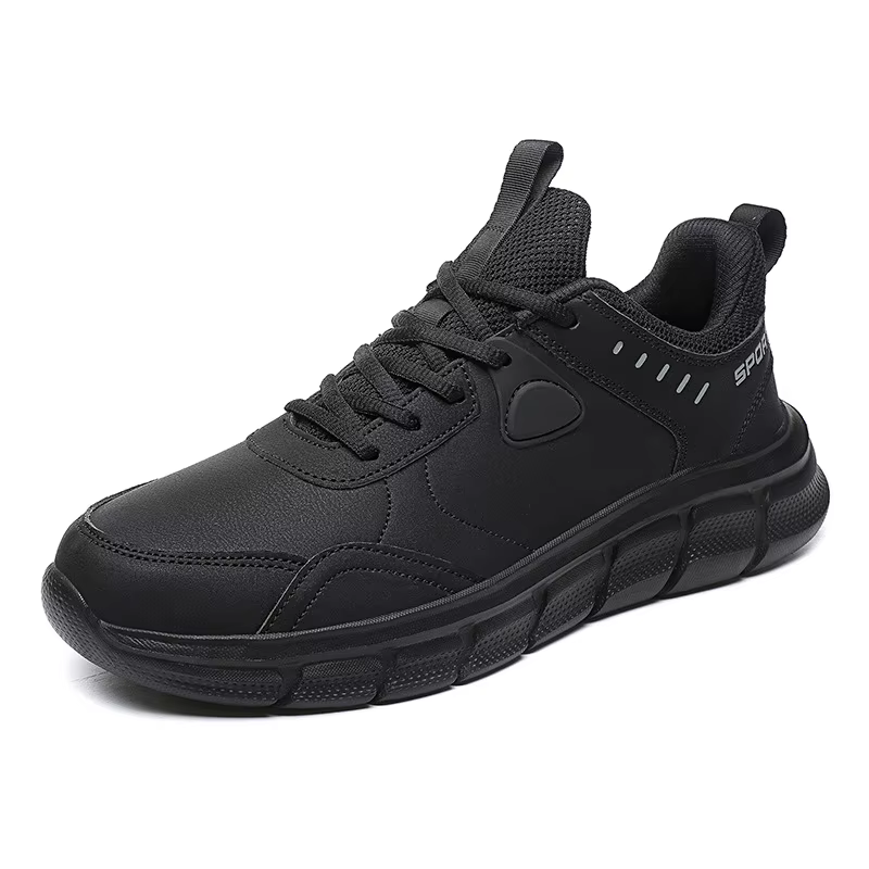 Hommes chaussures de randonnée nouveau cuir coupe-vent léger Simple polyvalent Jogging