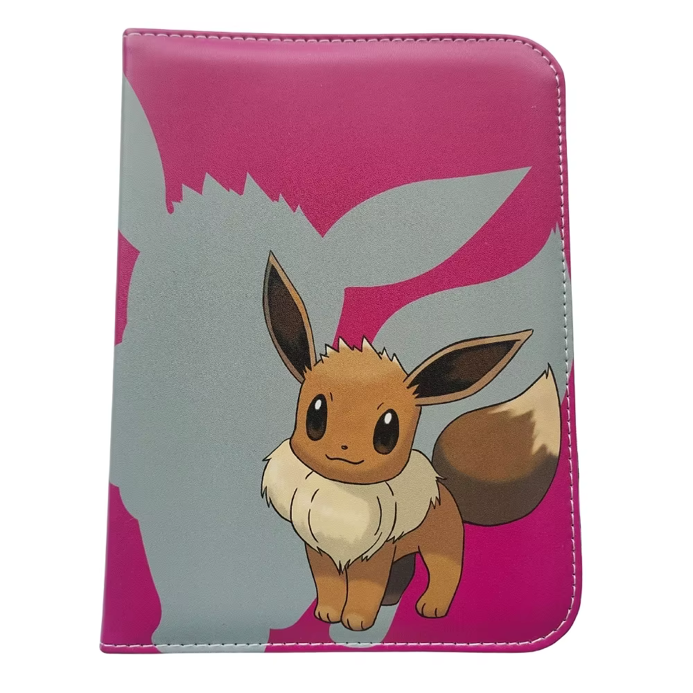 Sac de rangement pour cartes Pokémon, figurines d'anime, album photo, album de collection, feuilles mobiles, fermeture éclair en PU, pour fans de Game King, pack de cartes Pikachu, jouets