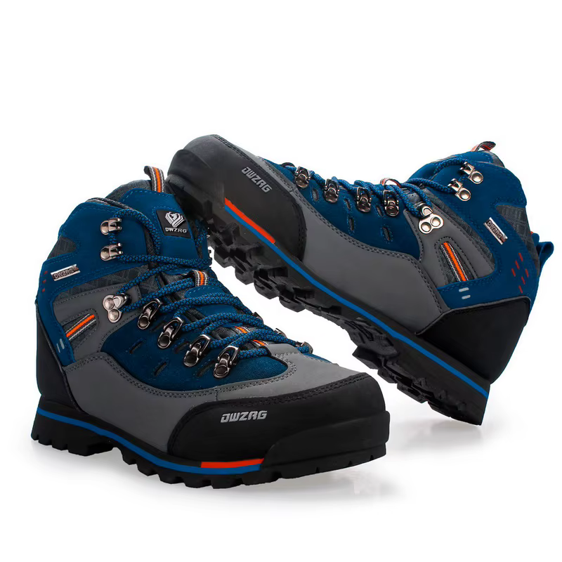 Chaussures de randonnée en cuir imperméables pour hommes