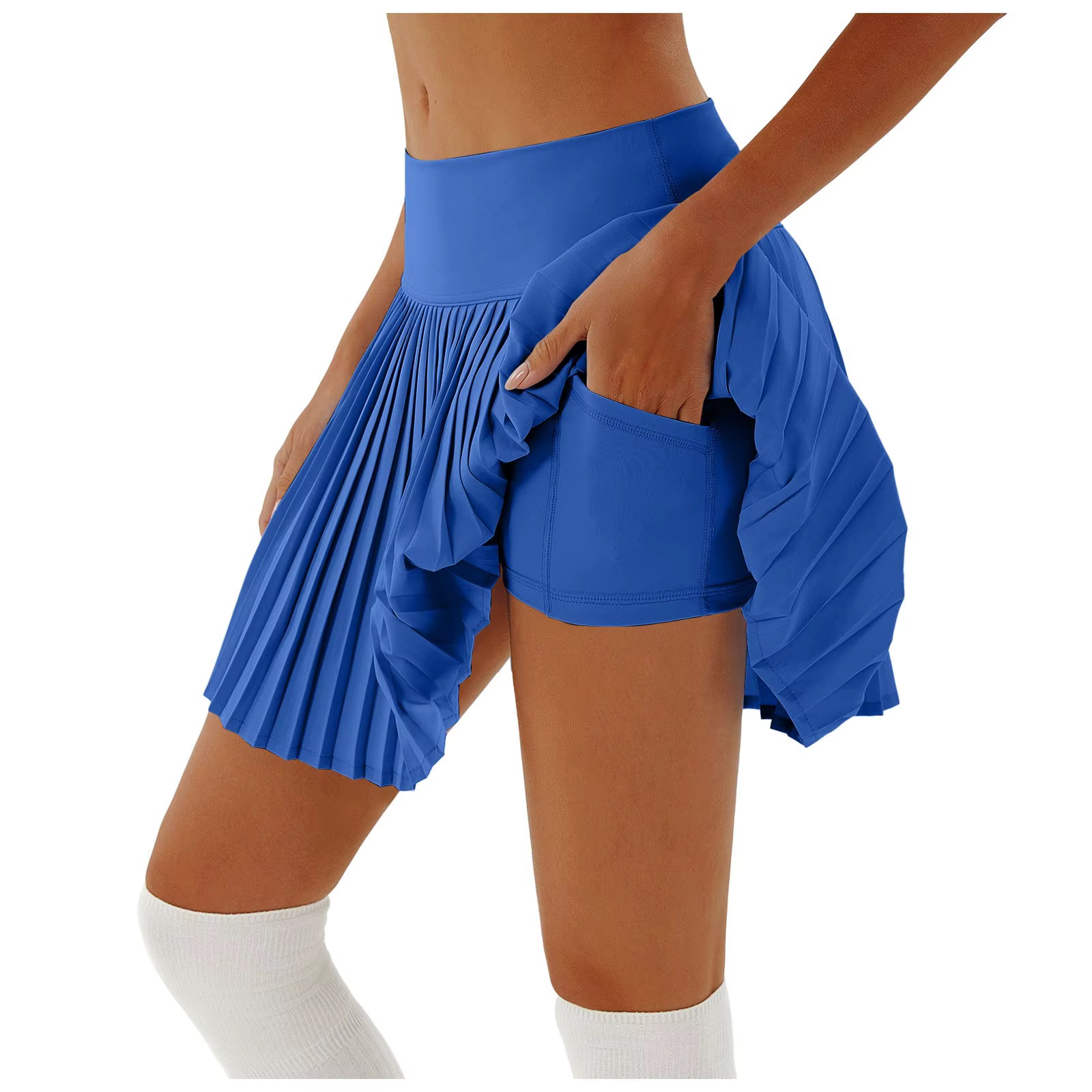 Jupe de Tennis pour femmes avec short taille haute jupes de sport plissées entraînement de gymnastique Fitness jupe de course Yoga Golf Skorts Faldas