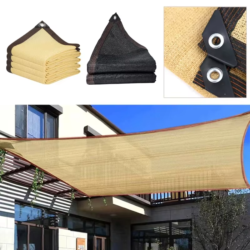 Voile d'ombrage rectangulaire 4x3m anti-UV pour extérieur