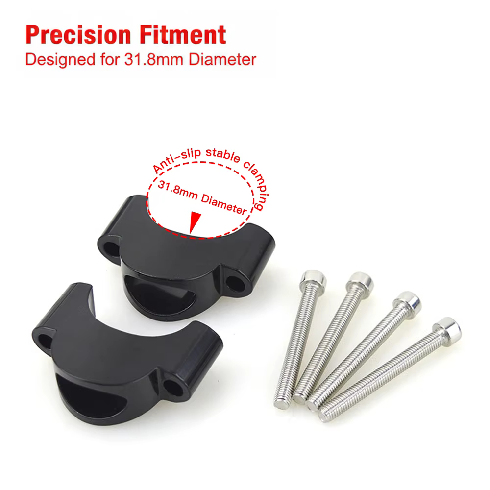 Entretoise de guidon en alliage d'aluminium TT Aerobar