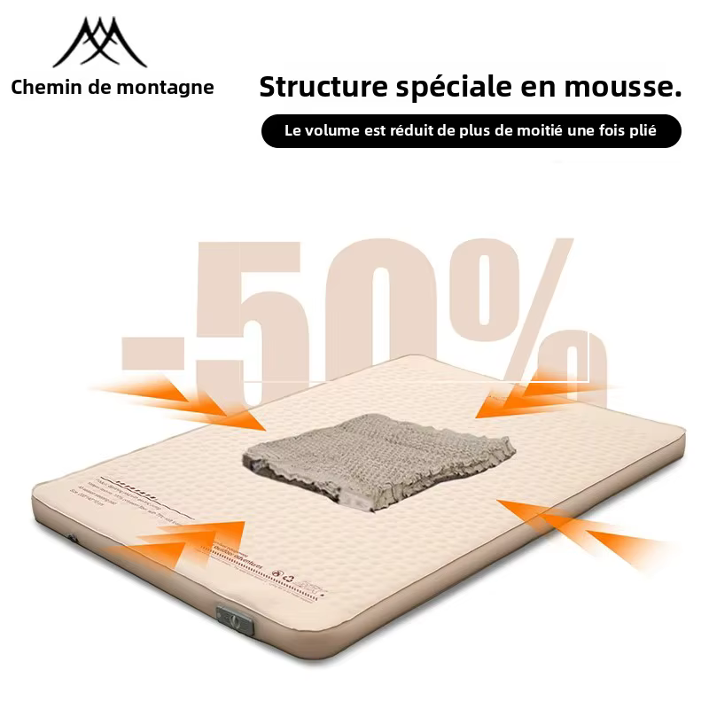 Matelas gonflable Mountainhiker édition améliorée 10 cm de hauteur