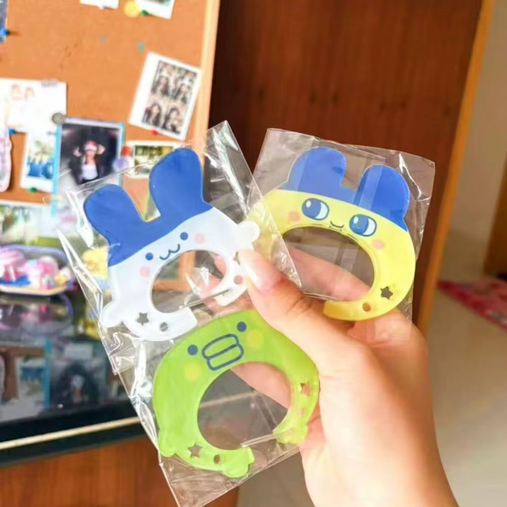 Porte-clés créatif en acrylique Tamagotchi Mametchi Kuhcipatchi