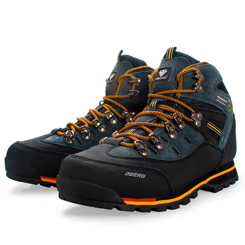 Chaussures de randonnée en cuir imperméables pour hommes