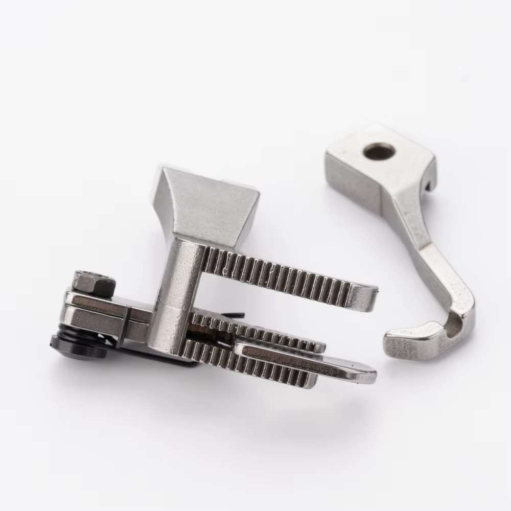 Pied de marche pour machine à coudre industrielle DY, pieds presseurs, guide de bord droit, accessoires de point supérieur, U192, U193