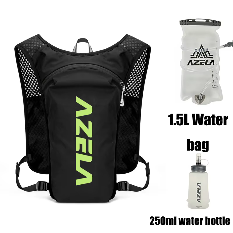 5L sac de vélo en plein air Trail course ultraléger sac à dos hydratation Jogging gilet hommes respirant Marathon