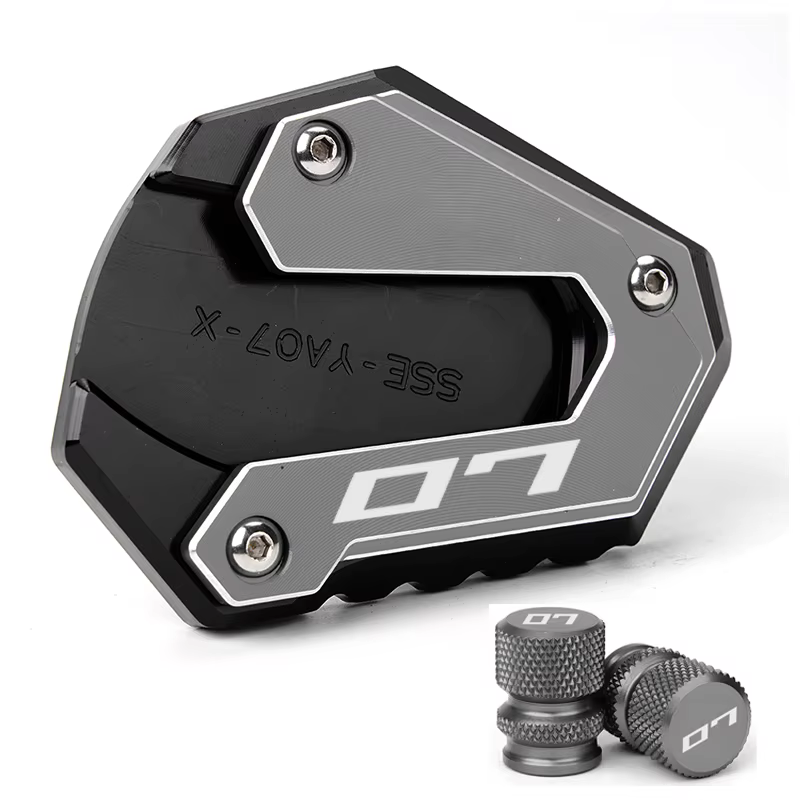 Pour Yamaha MT-07 MT 07 09 MT07 MT09 MT-09 FZ07 FZ09 Accessoires Moto Plaque d'agrandissement de béquille latérale