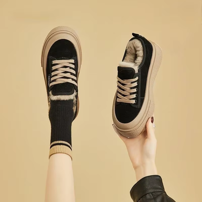 Plus plate-forme chaude épaisse nouvelle femme chaussures