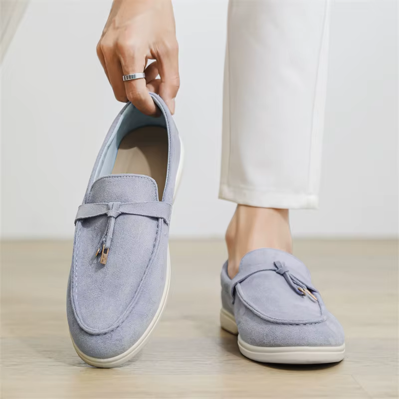 Nouvelles chaussures pour homme en daim
