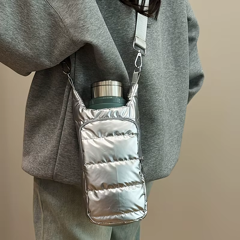 Sac bandoulière décontracté pour bouteille d'eau
