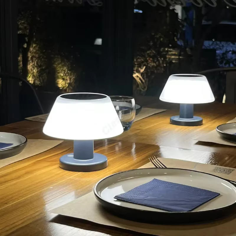 Lampe solaire de table