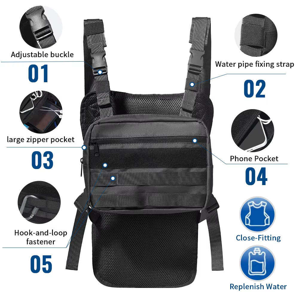 Sac à dos d'hydratation de Sport unisexe