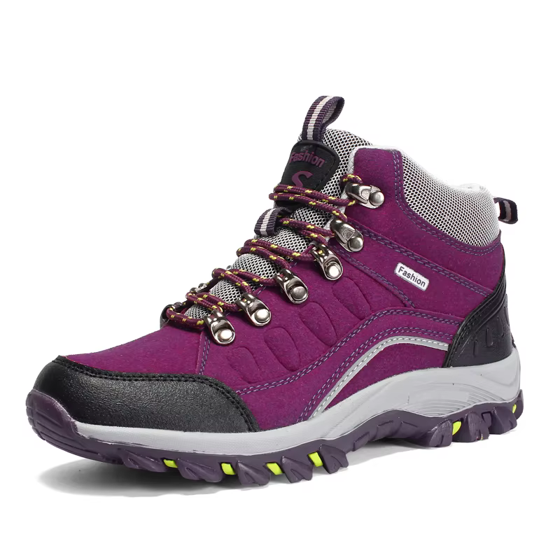 HIKEUP – chaussures montantes en cuir suédé pour homme et femme