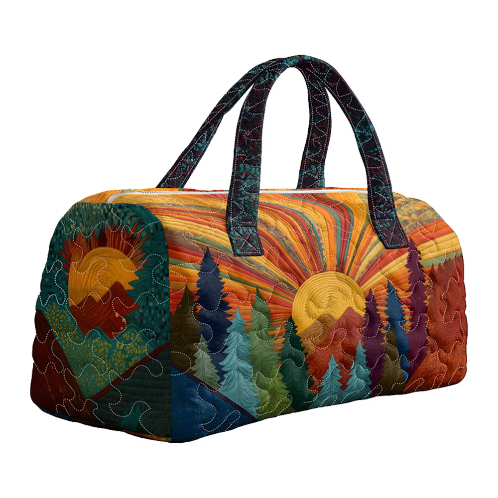Sac de voyage matelassé GF Vintage Camper unisexe, sac à dos décontracté pour femmes et hommes, sac de week-end, sac de voyage, nouveauté 2026 pour les voyages en plein air et les road trips