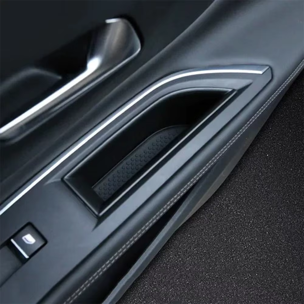 Organisateur de voiture pour Peugeot 3008 3008GT 4008 5008 2016-2020, boîte de rangement pour poignée de porte et accoudoir, plateau de rangement, accessoires auto