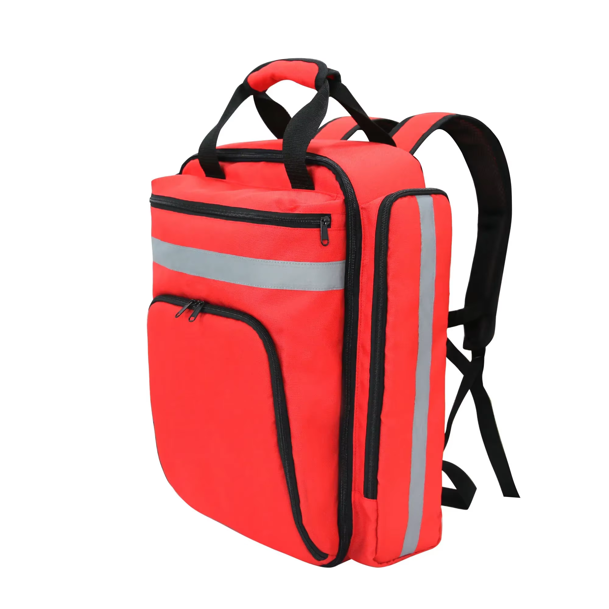 Sac à dos pliable pour instituts de catastrophes, trousse de premiers soins, sauvetage d'urgence, grande capacité, stockage classé, kits de survie, sac médical